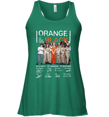 Orange is the new black signature Racerback Tank - NFLFanGift