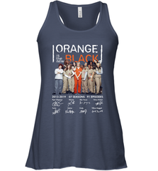 Orange is the new black signature Racerback Tank - NFLFanGift