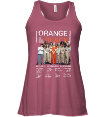 Orange is the new black signature Racerback Tank - NFLFanGift