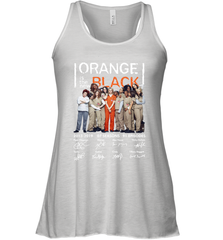 Orange is the new black signature Racerback Tank - NFLFanGift