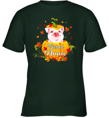 Blessing Nana Pig Pumpkin Halloween Youth T-Shirt - NFLFanGift