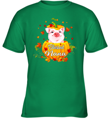 Blessing Nana Pig Pumpkin Halloween Youth T-Shirt - NFLFanGift