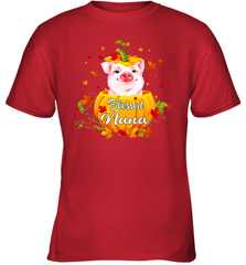 Blessing Nana Pig Pumpkin Halloween Youth T-Shirt - NFLFanGift
