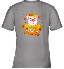 Blessing Nana Pig Pumpkin Halloween Youth T-Shirt - NFLFanGift