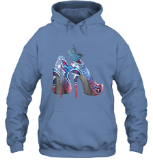 NFL TEnnessee Titans High Heel Butterfly Rhinestone Tide Hoodie - NFLFanGift