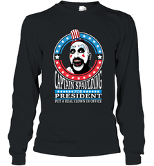 Captain Spaulding For President Long Sleeve T-Shirt - NFLFanGift