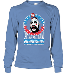 Captain Spaulding For President Long Sleeve T-Shirt - NFLFanGift