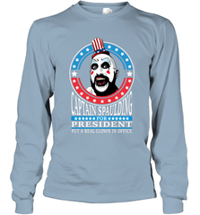 Captain Spaulding For President Long Sleeve T-Shirt - NFLFanGift