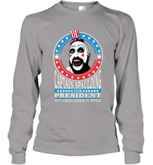 Captain Spaulding For President Long Sleeve T-Shirt - NFLFanGift