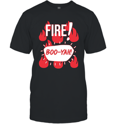 FIRE TACO SAUCE Boo Yah Halloween Costumes Men's T-Shirt - NFLFanGift