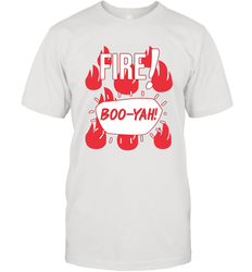 FIRE TACO SAUCE Boo Yah Halloween Costumes Men's T-Shirt - NFLFanGift