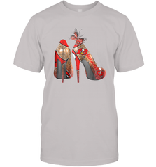 NFLTampa Bay Buccaneers High Heel Butterfly Rhinestone Tide Men's T-Shirt - NFLFanGift