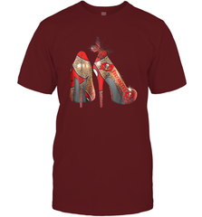 NFLTampa Bay Buccaneers High Heel Butterfly Rhinestone Tide Men's T-Shirt - NFLFanGift