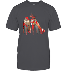 NFLTampa Bay Buccaneers High Heel Butterfly Rhinestone Tide Men's T-Shirt - NFLFanGift