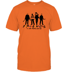 Horror Friends Jason Voorhees Freddy Krueger Texas Chain Saw Michael Myers Shirt Men's T-Shirt - NFLFanGift