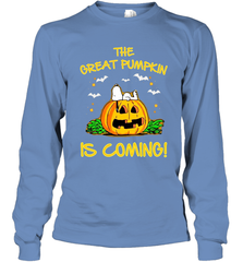 The Great Pumpkin Is Coming Snoopy Halloween Long Sleeve T-Shirt - NFLFanGift