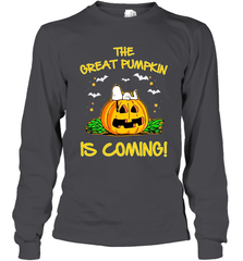 The Great Pumpkin Is Coming Snoopy Halloween Long Sleeve T-Shirt - NFLFanGift