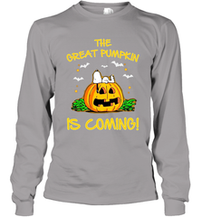 The Great Pumpkin Is Coming Snoopy Halloween Long Sleeve T-Shirt - NFLFanGift