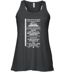 Stella Taylor Swift Black Tee With Tracklist Racerback Tank - NFLFanGift