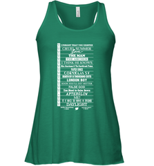 Stella Taylor Swift Black Tee With Tracklist Racerback Tank - NFLFanGift
