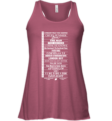 Stella Taylor Swift Black Tee With Tracklist Racerback Tank - NFLFanGift
