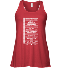Stella Taylor Swift Black Tee With Tracklist Racerback Tank - NFLFanGift