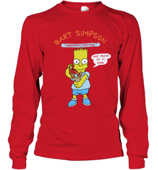 The Bart Simpson School Ban of 1990 Underarchiever Youth Long Sleeve T-Shirt - NFLFanGift