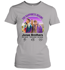 Signatures The Happiness Begins Jonas Brothers Shirt Women's T-Shirt - NFLFanGift