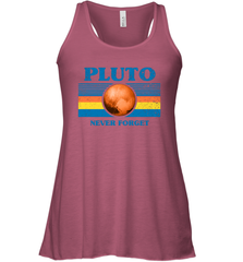 Never Forget Pluto Space Racerback Tank - NFLFanGift