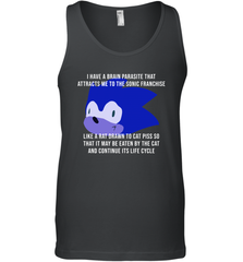I Have A Brain Parasite That Attracts Me To The Sonic Franchise Tank Top - NFLFanGift