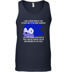 I Have A Brain Parasite That Attracts Me To The Sonic Franchise Tank Top - NFLFanGift