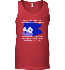 I Have A Brain Parasite That Attracts Me To The Sonic Franchise Tank Top - NFLFanGift