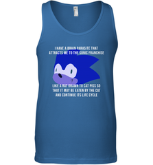 I Have A Brain Parasite That Attracts Me To The Sonic Franchise Tank Top - NFLFanGift