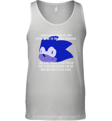 I Have A Brain Parasite That Attracts Me To The Sonic Franchise Tank Top - NFLFanGift