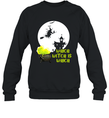 Which Witch Is Witches Halloween Costume Halloween Witches Teacher Crewneck Sweatshirt - NFLFanGift