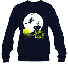 Which Witch Is Witches Halloween Costume Halloween Witches Teacher Crewneck Sweatshirt - NFLFanGift