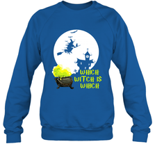 Which Witch Is Witches Halloween Costume Halloween Witches Teacher Crewneck Sweatshirt - NFLFanGift