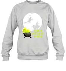 Which Witch Is Witches Halloween Costume Halloween Witches Teacher Crewneck Sweatshirt - NFLFanGift