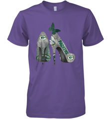 NFL Green Bay Packers Rhinestone High Heels Men's Premium T-Shirt - NFLFanGift