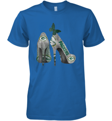 NFL Green Bay Packers Rhinestone High Heels Men's Premium T-Shirt - NFLFanGift