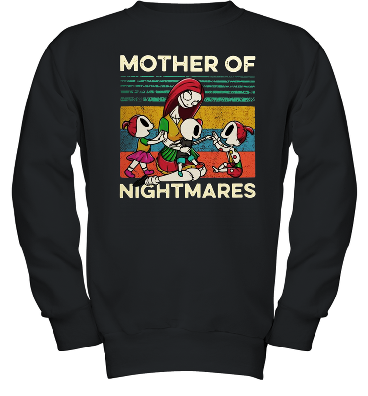 Sally and sons Mother of Nightmares Before Christmas Vintage Youth Sweatshirt - NFLFanGift