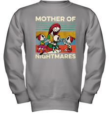 Sally and sons Mother of Nightmares Before Christmas Vintage Youth Sweatshirt - NFLFanGift