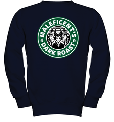 Starbucks Coffee Disney Villains Cruella de Vil Maleficents Dark Roast Youth Sweatshirt - NFLFanGift