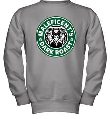 Starbucks Coffee Disney Villains Cruella de Vil Maleficents Dark Roast Youth Sweatshirt - NFLFanGift