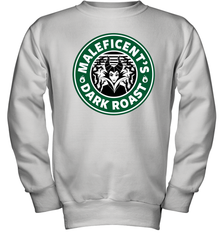 Starbucks Coffee Disney Villains Cruella de Vil Maleficents Dark Roast Youth Sweatshirt - NFLFanGift