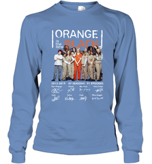 Orange is the new black signature Long Sleeve T-Shirt - NFLFanGift