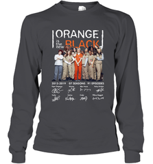 Orange is the new black signature Long Sleeve T-Shirt - NFLFanGift