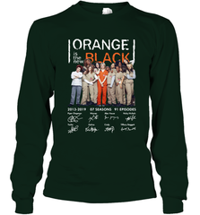 Orange is the new black signature Long Sleeve T-Shirt - NFLFanGift