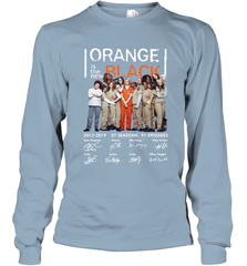 Orange is the new black signature Long Sleeve T-Shirt - NFLFanGift