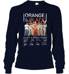 Orange is the new black signature Long Sleeve T-Shirt - NFLFanGift